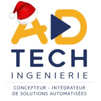 Logo AD Tech Ingénierie - Fabrication de machines spéciales, Ingénierie industrielle, Automatisation industrielle, Fabrication de machines à Hallennes-lez-Haubourdin (Nord 59 - Hauts-de-France) près de Lille, Avesnes-sur-Helpe, Cambrai, Dunkerque, Douai,