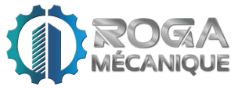 Logo ROGA MÉCANIQUE - Usinage, Usinage grande dimension, Mécanique de précision, Atelier d'usinage, Fabrication de moules et outillages à Varilhes (Ariège 09 - Occitanie) près de Foix, Pamiers, Saint-Girons