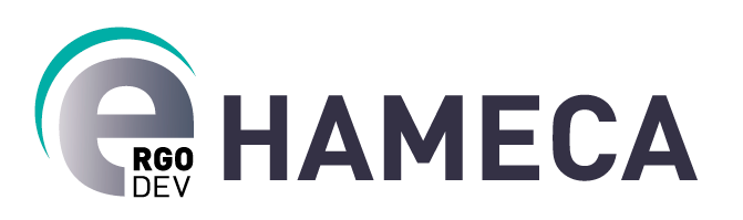 Logo HAMECA - Mécanique générale, Mécanique de précision, Usinage à Richwiller (Haut-Rhin 68 - Grand-Est) près de Colmar, Altkirch, Mulhouse, Thann