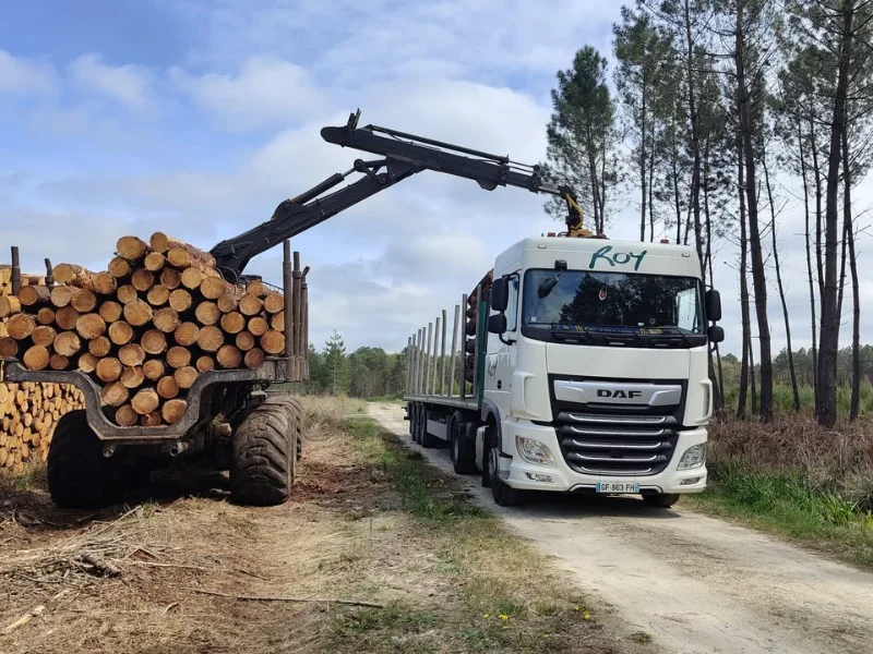 Transports Roy - Transport routier et logistique de bois-bûches pour la filière bois