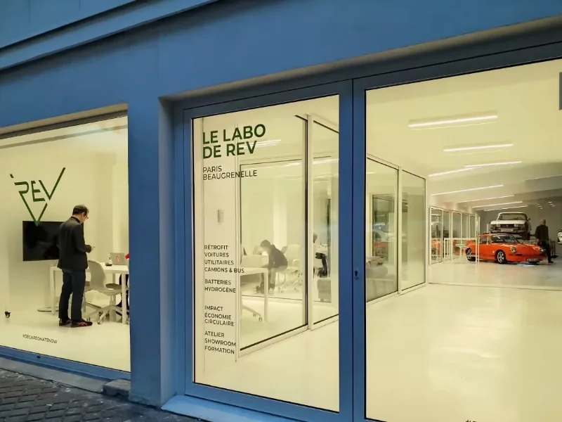 Équipes d'une entreprise de  à Paris