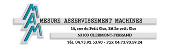 Logo Mesure Asservissement Machines - Machines-outils d'occasion à Clermont-Ferrand (Puy-de-Dôme 63 - Auvergne-Rhône-Alpes) près de Clermont-Ferrand, Ambert, Issoire, Riom, Thiers