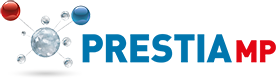 Logo Prestia MP - Thermolaquage à Carpiquet (Calvados 14 - Normandie) près de Caen, Bayeux, Lisieux, Vire