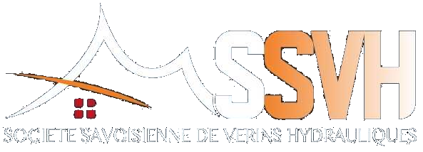 Logo SSVH (Sté Savoisienne de Vérins Hydrauliques) - Réparation de vérin à Gilly sur Isère (Savoie 73 - Auvergne-Rhône-Alpes) près de Chambéry, Albertville, Saint-Jean-de-Maurienne
