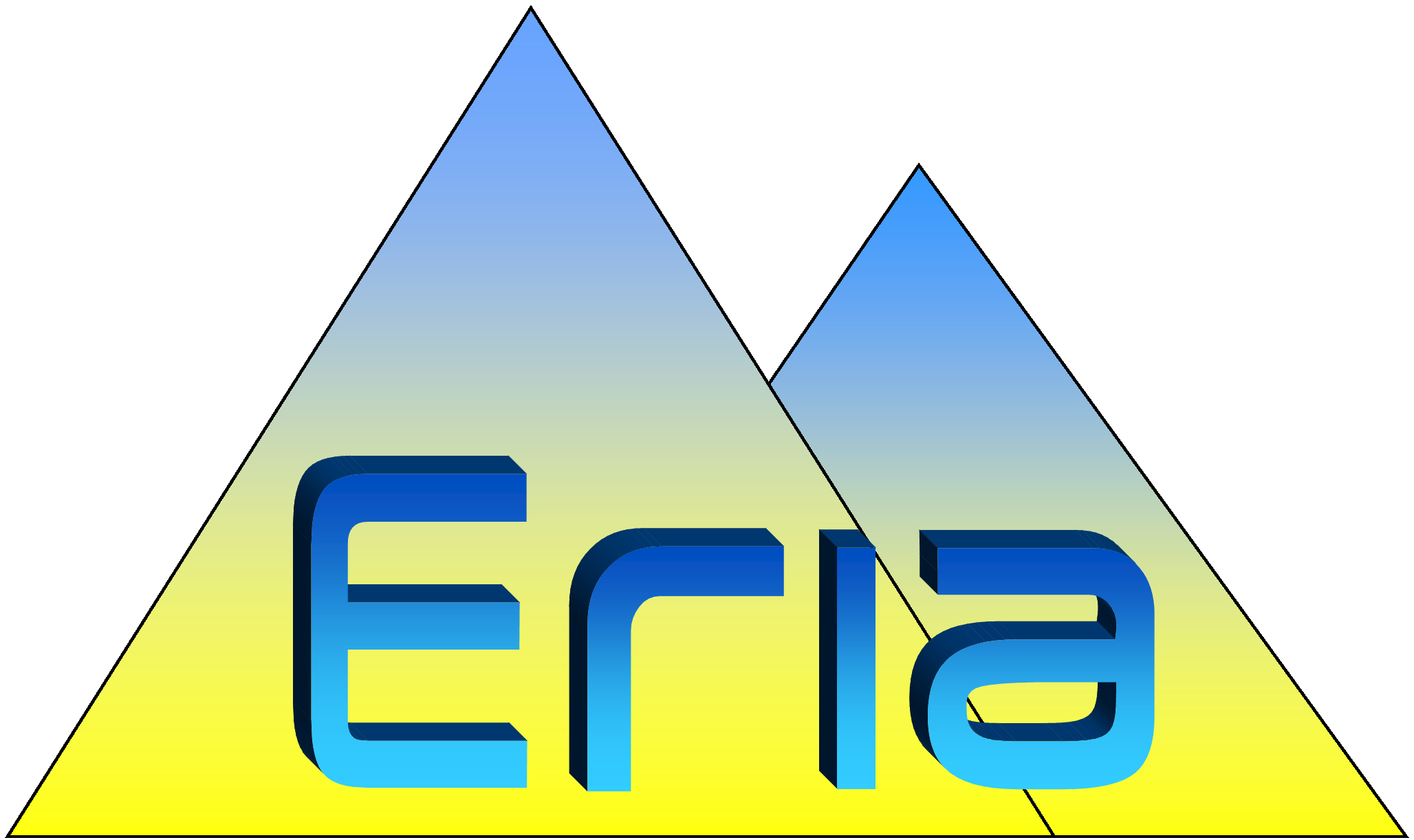 Logo ERIA (Etudes et Réalisations Industrielles d'Aquitaine) - Ingénierie industrielle, Tuyauterie, Fabrication de machines à Briscous (Pyrénées-Atlantiques 64 - Nouvelle-Aquitaine) près de Pau, Bayonne, Oloron-Sainte-Marie