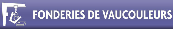 Logo Fonderies de Vaucouleurs - Fonderie à Vaucouleurs (Meuse 55 - Grand-Est) près de Bar-le-Duc, Commercy, Verdun