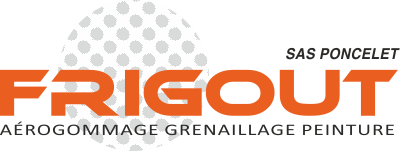 Logo PONCELET SAS - Grenaillage, Peinture industrielle à Witry-les-Reims (Marne 51 - Grand-Est) près de Châlons-en-Champagne, Reims, Épernay, Vitry-le-François