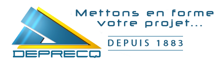 Logo DEPRECQ - Tôlerie, Mécano-soudure, Soudure à Raismes (Nord 59 - Hauts-de-France) près de Lille, Avesnes-sur-Helpe, Cambrai, Dunkerque, Douai, Valenciennes