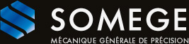 Logo SOMEGE - Mécanique générale, Usinage, Tournage, Fraisage, Atelier d'usinage à Mortagne-sur-Sèvre (Vendée 85 - Pays de la Loire) près de La Roche-sur-Yon, Les-Sables-d'Olonne, Fontenay-le-Comte