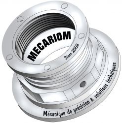 Logo MECARIOM - Mécanique de précision, Usinage, Atelier d'usinage à RIOM (Puy-de-Dôme 63 - Auvergne-Rhône-Alpes) près de Clermont-Ferrand, Ambert, Issoire, Riom, Thiers
