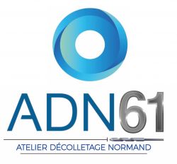 Logo ADN61 - Décolletage à LA FERTÉ MACÉ (Orne 61 - Normandie) près de Alençon, Argentan, Mortagne-au-Perche