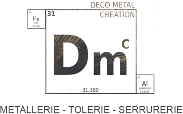 Logo Déco Métal Création - Tôlerie, Soudure, Découpe plasma, Serrurerie à Gragnague (Haute-Garonne 31 - Occitanie) près de Toulouse, Muret, Saint-Gaudens