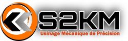 Logo S2KM - Usinage, Tournage, Fraisage, Mécanique de précision, Atelier d'usinage à CHAUMONT (Haute-Marne 52 - Grand-Est) près de Chaumont, Langres, Saint-Dizier