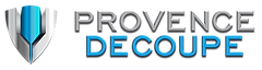 Logo PROVENCE DECOUPE - Découpe laser, Découpe jet d'eau, Découpe plasma, Découpe, Découpe métal, Découpe aluminium, Découpe inox, Découpe acier à Fos sur Mer (Bouches-du-Rhône 13 - Provence-Alpes-Côte d'Azur) près de Marseille, Aix-en-Provence, Arles, Is