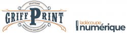 Logo GRIFF PRINT - Usinage, Fraisage, Mécanique de précision, Atelier d'usinage à ANCENIS SAINT GEREON (Loire-Atlantique 44 - Pays de la Loire) près de Nantes, Châteaubriant, Saint-Nazaire