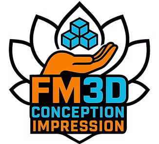Logo FM3Design - Impression 3D à Champigny-sur-Marne (Val-de-Marne 94 - Île-de-France) près de Créteil, L'Hay-les-Roses, Nogent-sur-Marne