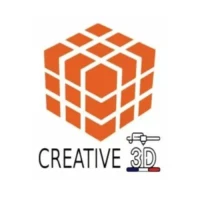 Logo Créative 3D - Impression 3D, Prototypage, Fabrication additive à Saint-Martin-des-Champs (Yonne 89 - Bourgogne-Franche-Comté) près de Auxerre, Avallon, Sens