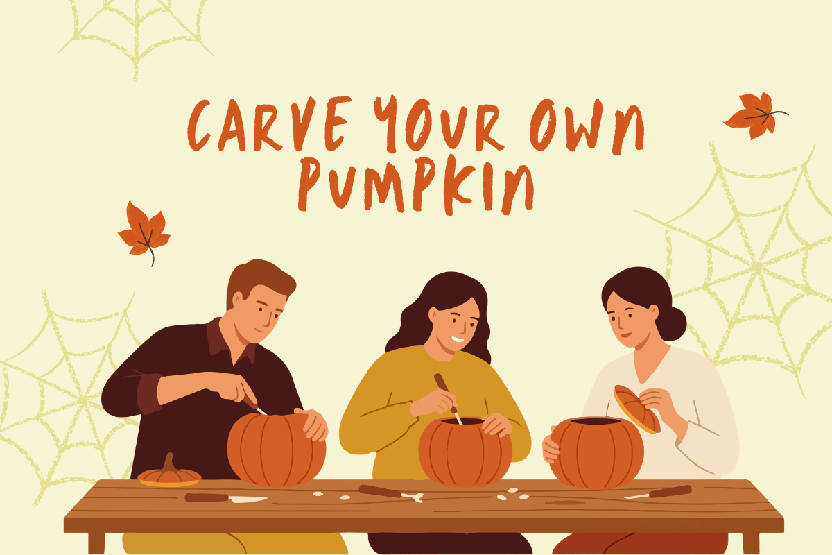 🕯️ Carve Your Own Pumpkin 🎃