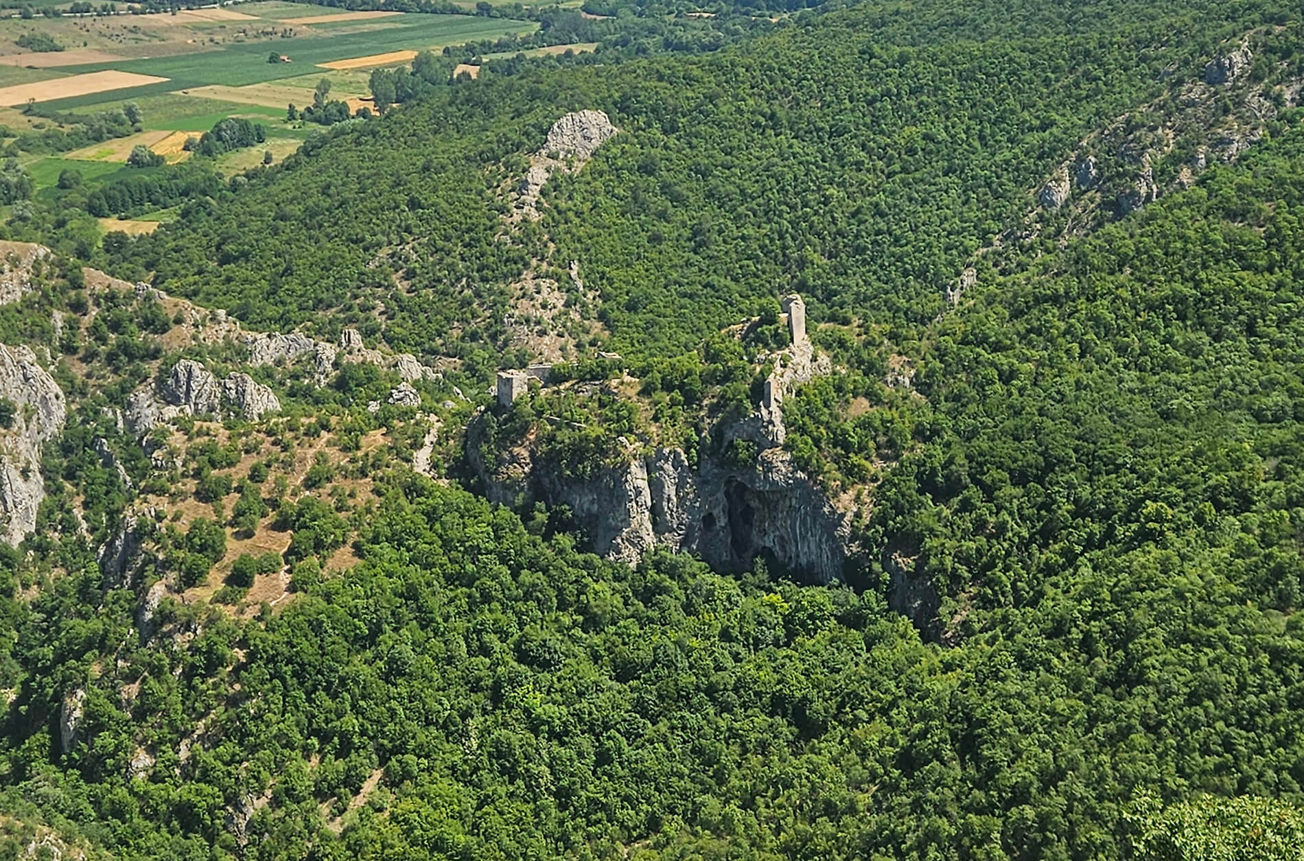 Soko grad i reka Moravica