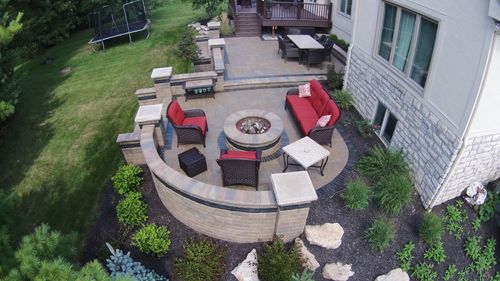 Patio in Powell, Ohio