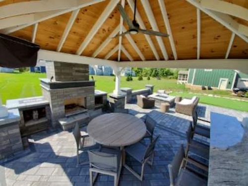 Patio in Plain City, Ohio