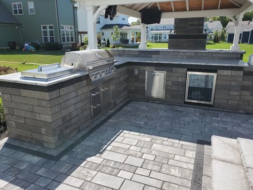 Patio in Plain City, Ohio