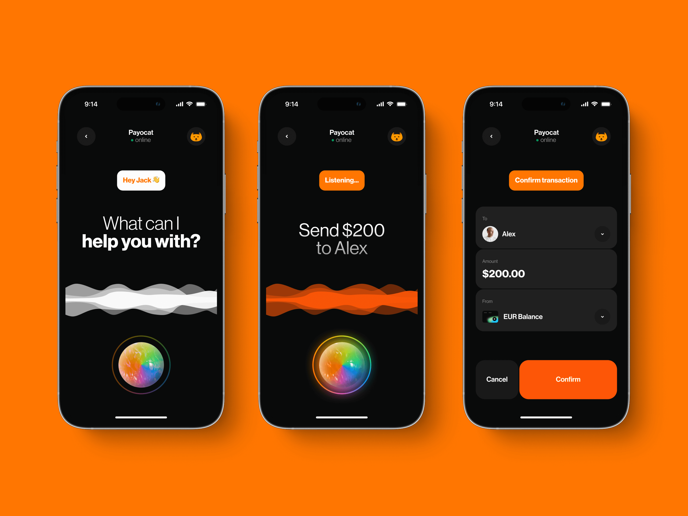 Poyocat payment example
