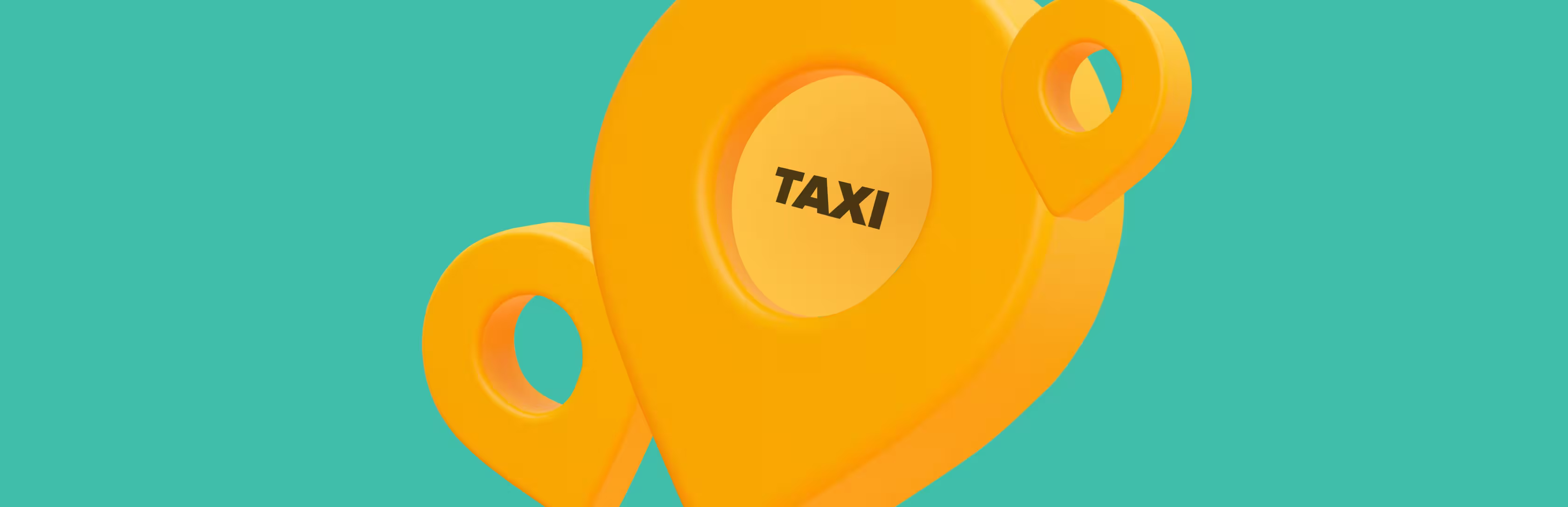 A 3D model of a Location sign.