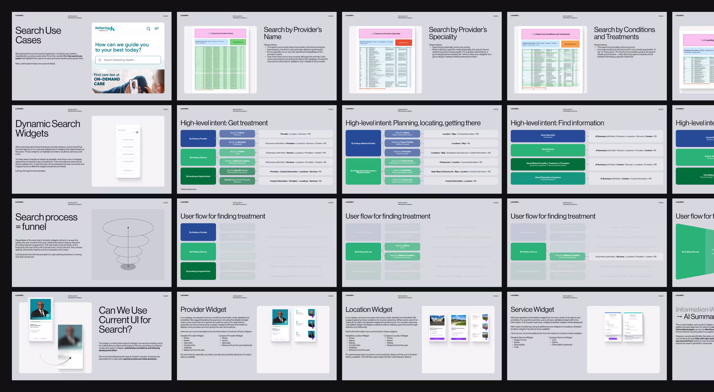 A colorful website design showcasing various styles and layouts for an engaging user experience.