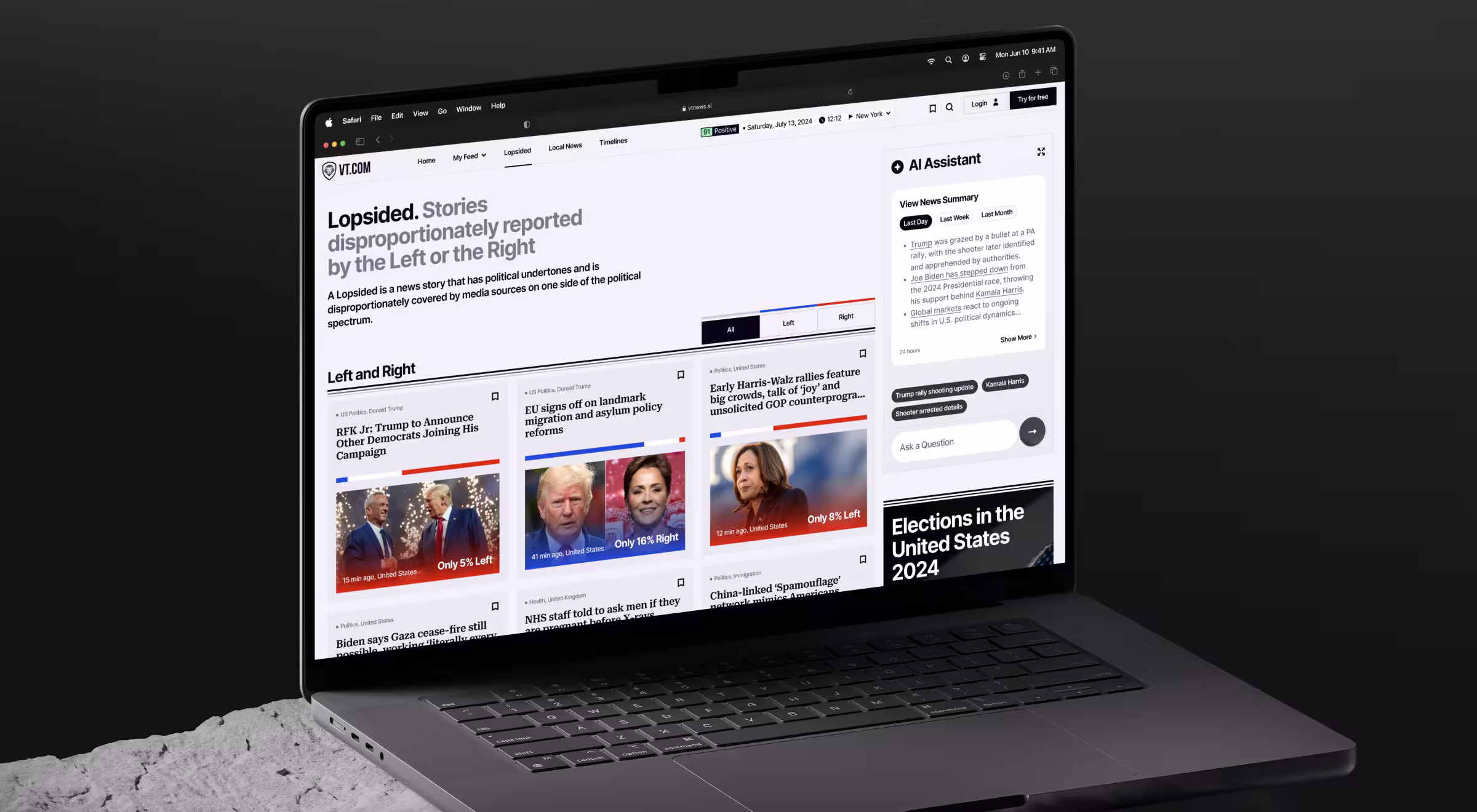 News and information platform experience designed to surface relevant content, streamline discovery, and help users navigate large volumes of information with clarity.