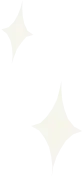 Four white sparkling stars of varying sizes on a black background.