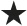 Simple black five-pointed star icon on a transparent background.