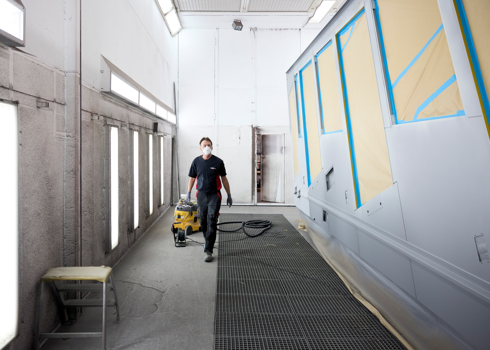 Saxofonbild auf dem Tisch / Fotoreportage