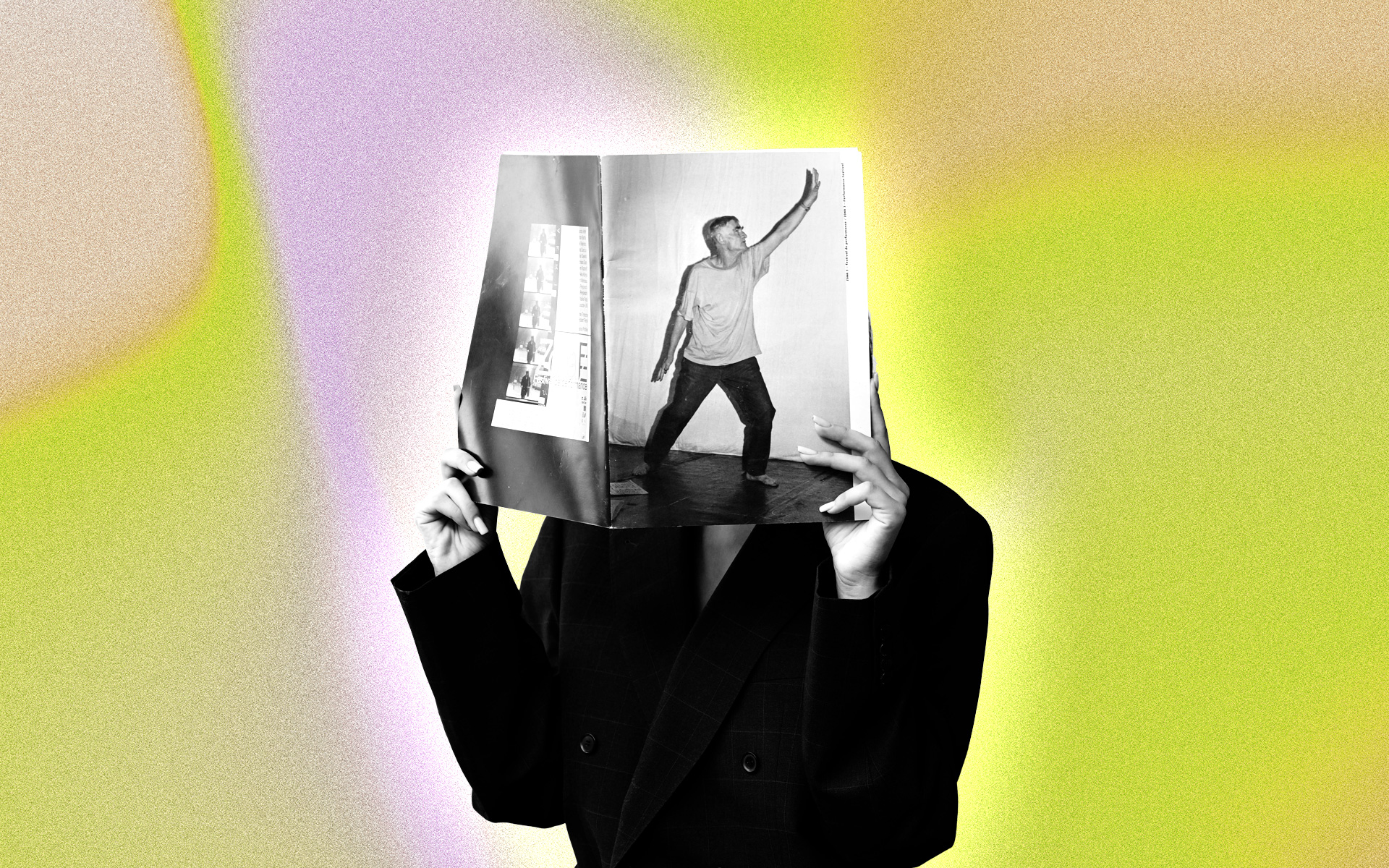 Saxofonbild auf dem Tisch / Fotoreportage