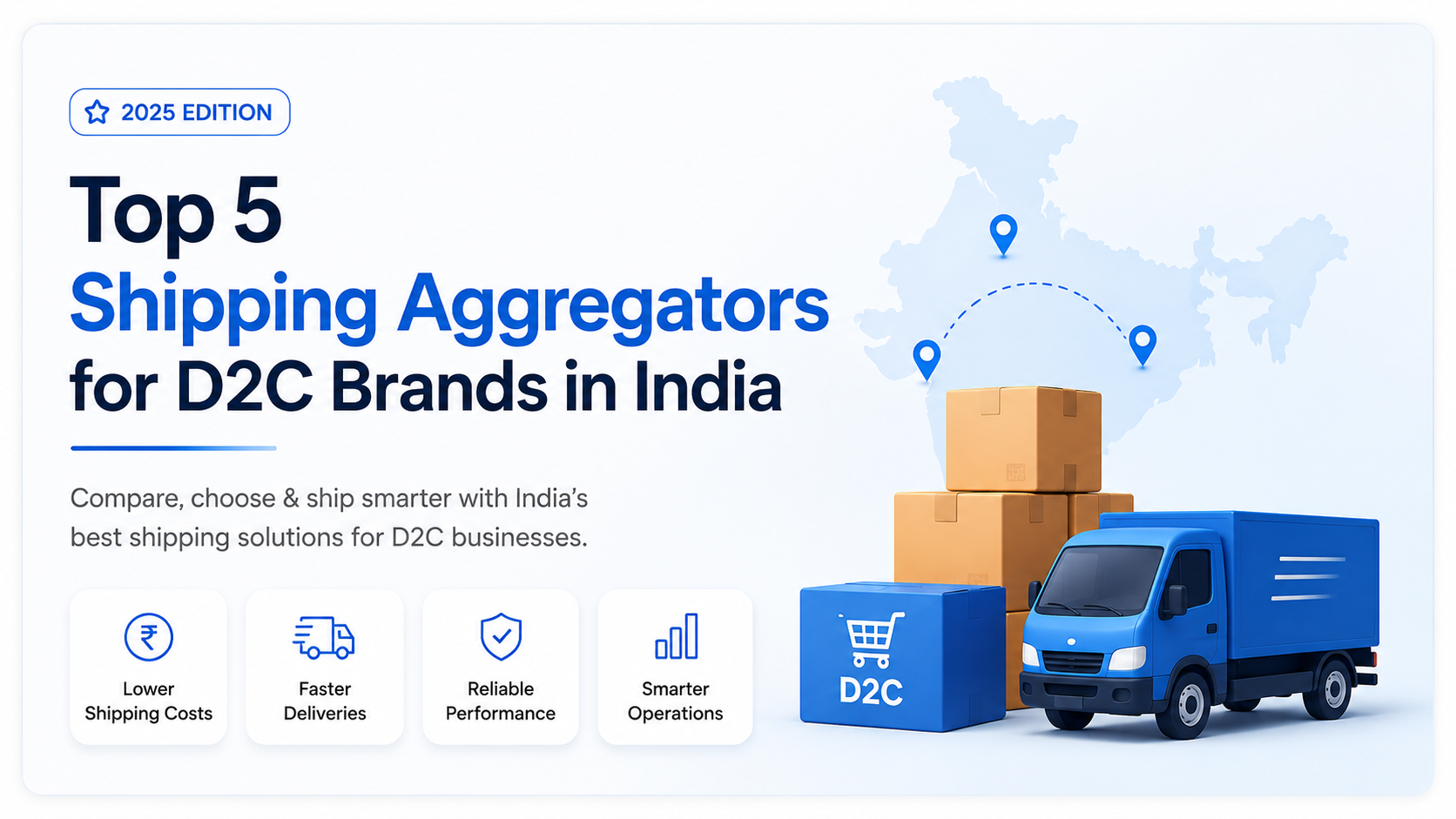 Top 5 Shipping Aggregators for D2C Brands in India (2026)