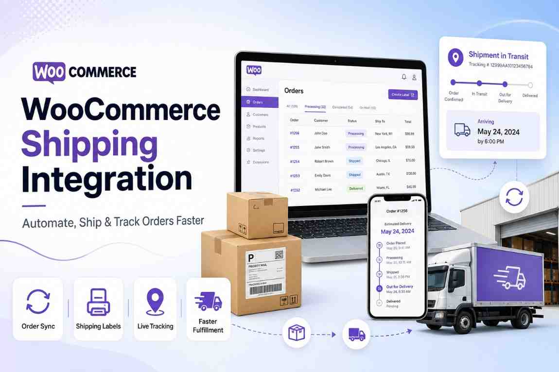  WooCommerce Shipping Integration — Automate, Ship & Track Orders Faster
