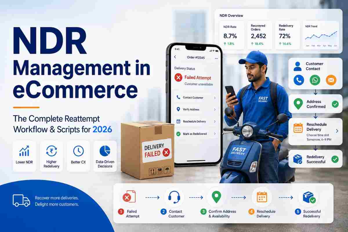 NDR Management in eCommerce: Reattempt Workflow 2026