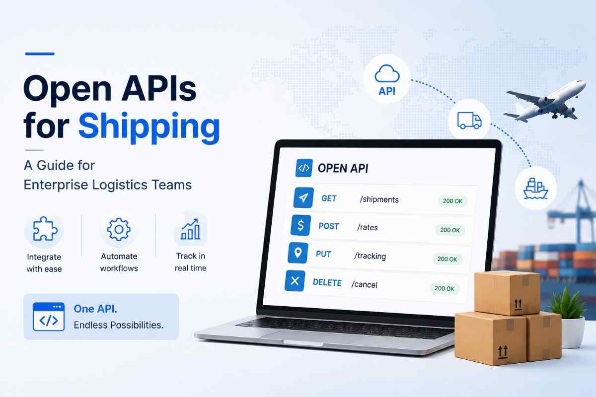Open APIs for Shipping: A Guide for Enterprise Logistics Teams