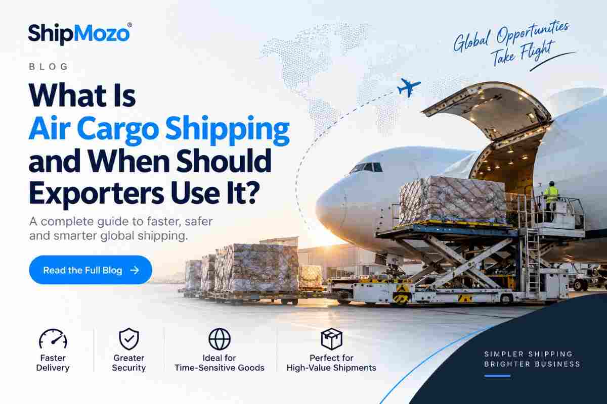 What Is Air Cargo Shipping and When Should Exporters Use It?