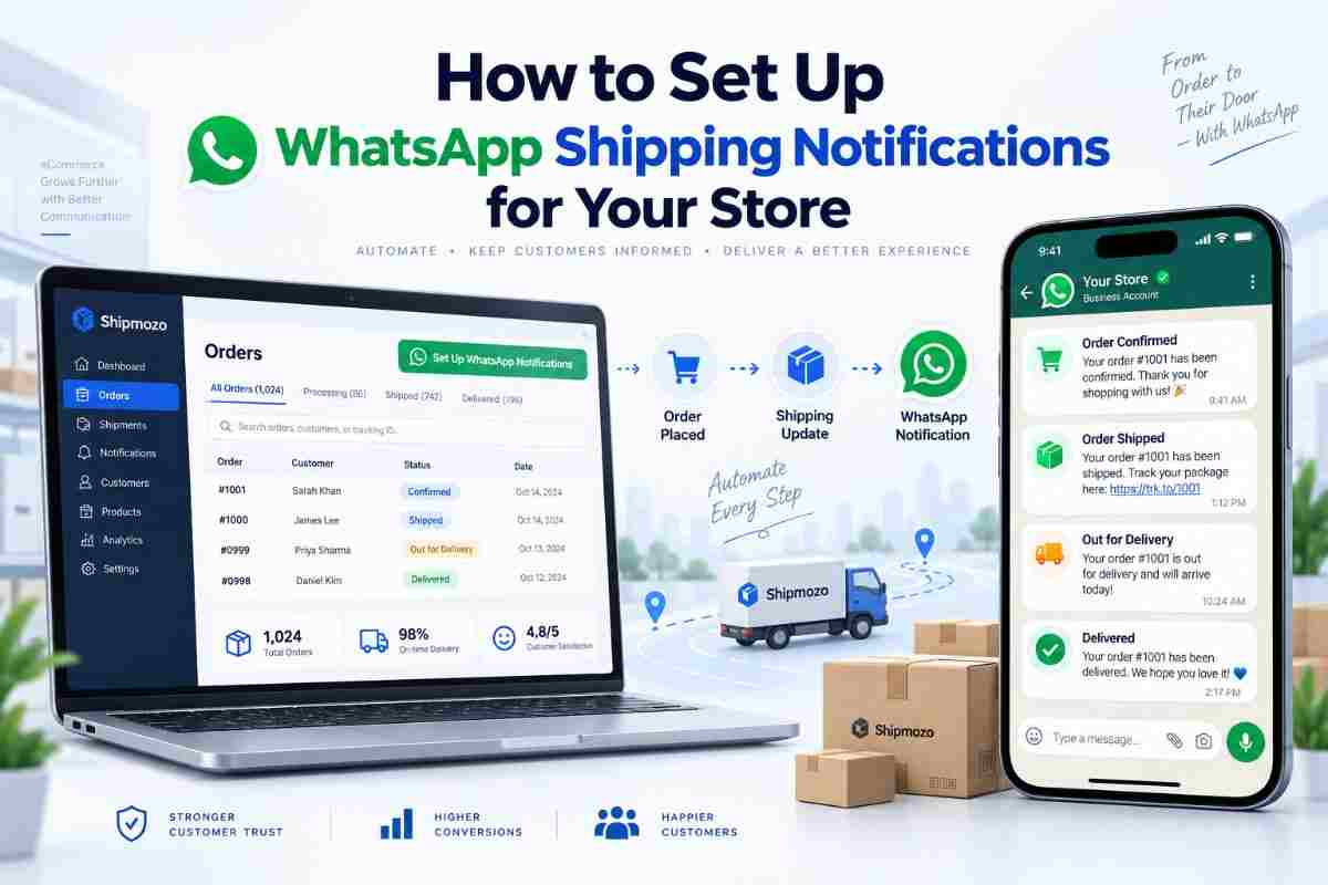 How to Set Up WhatsApp Shipping Notifications for Your Store