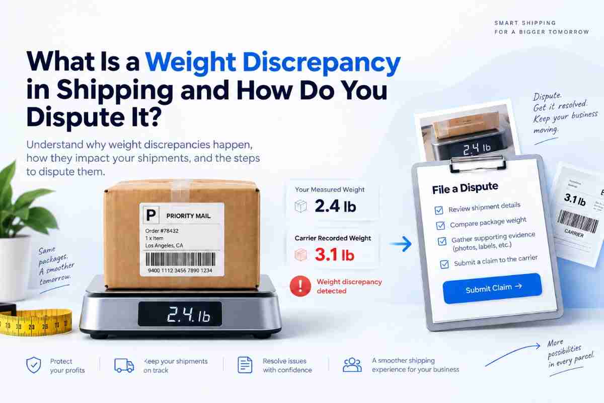 What Is a Weight Discrepancy in Shipping and How Do You Dispute It?