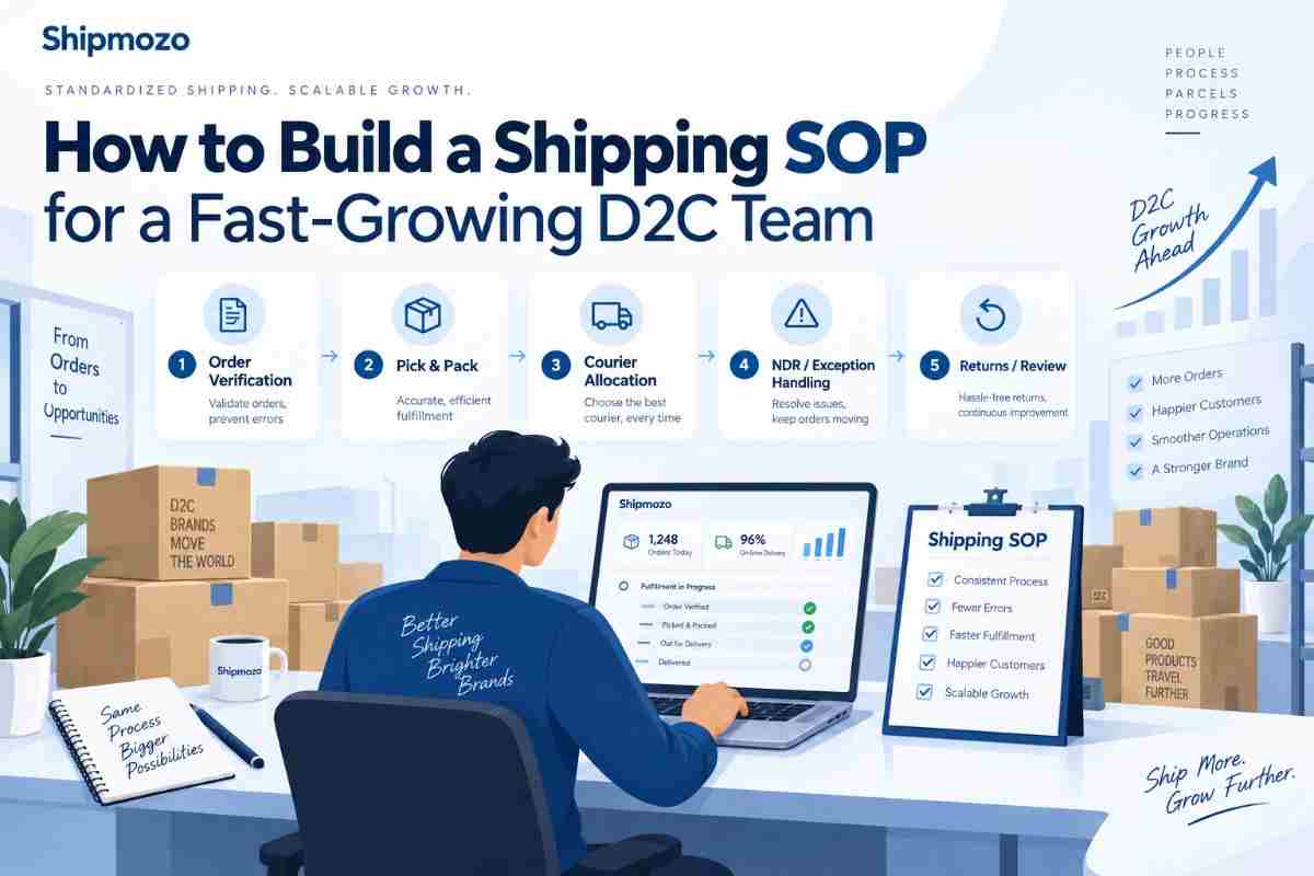 How to Build a Shipping SOP for a Fast-Growing D2C Team