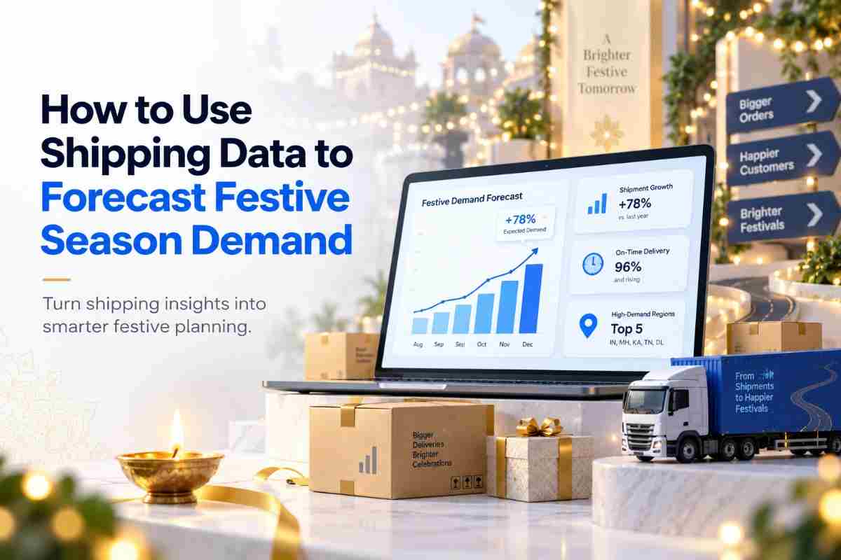 How to Use Shipping Data to Forecast Festive Season Demand