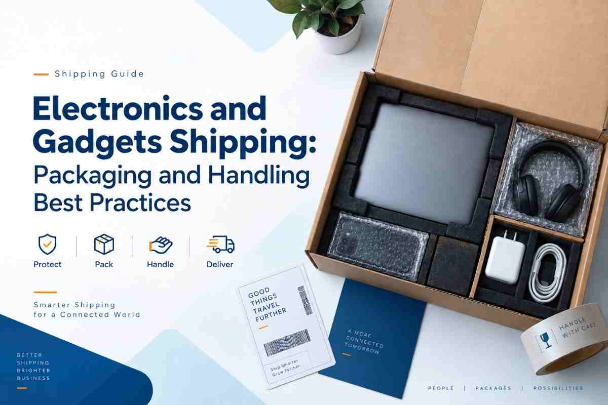 Electronics and Gadgets Shipping: Packaging and Handling Best Practices