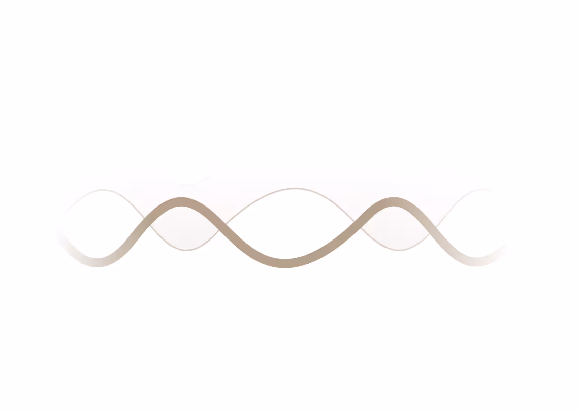 a white and brown wavy line