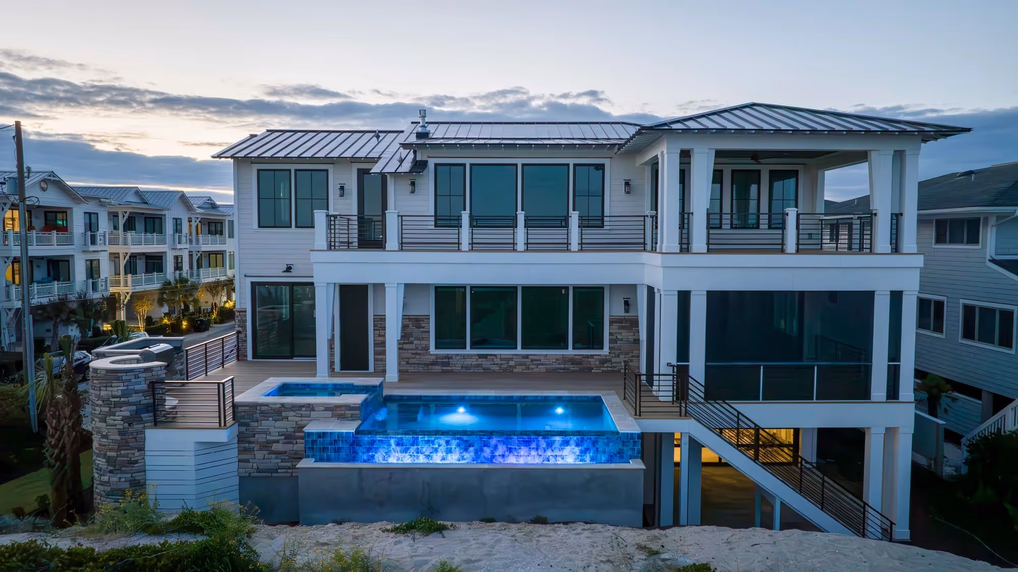 Custom Pool in Wrightsville Beach, NC