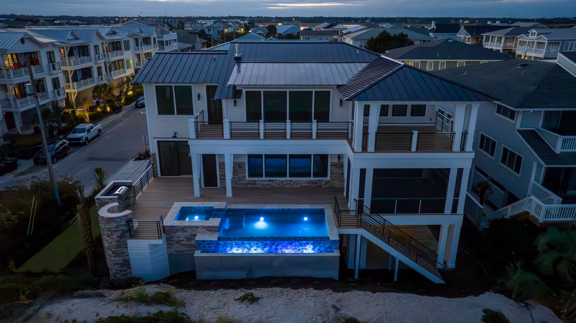Custom Pool in Wrightsville Beach, NC