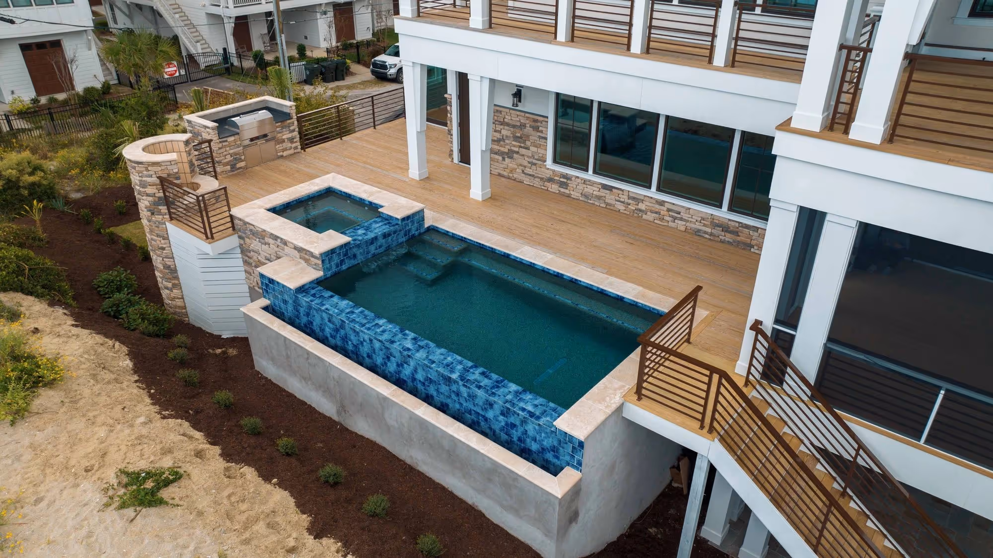 Custom Pool in Wrightsville Beach, NC