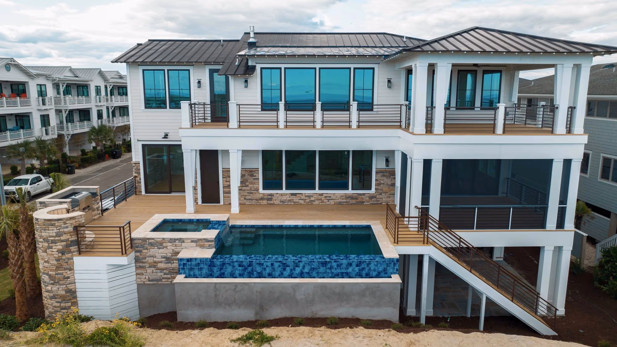 Custom Pool in Wrightsville Beach, NC