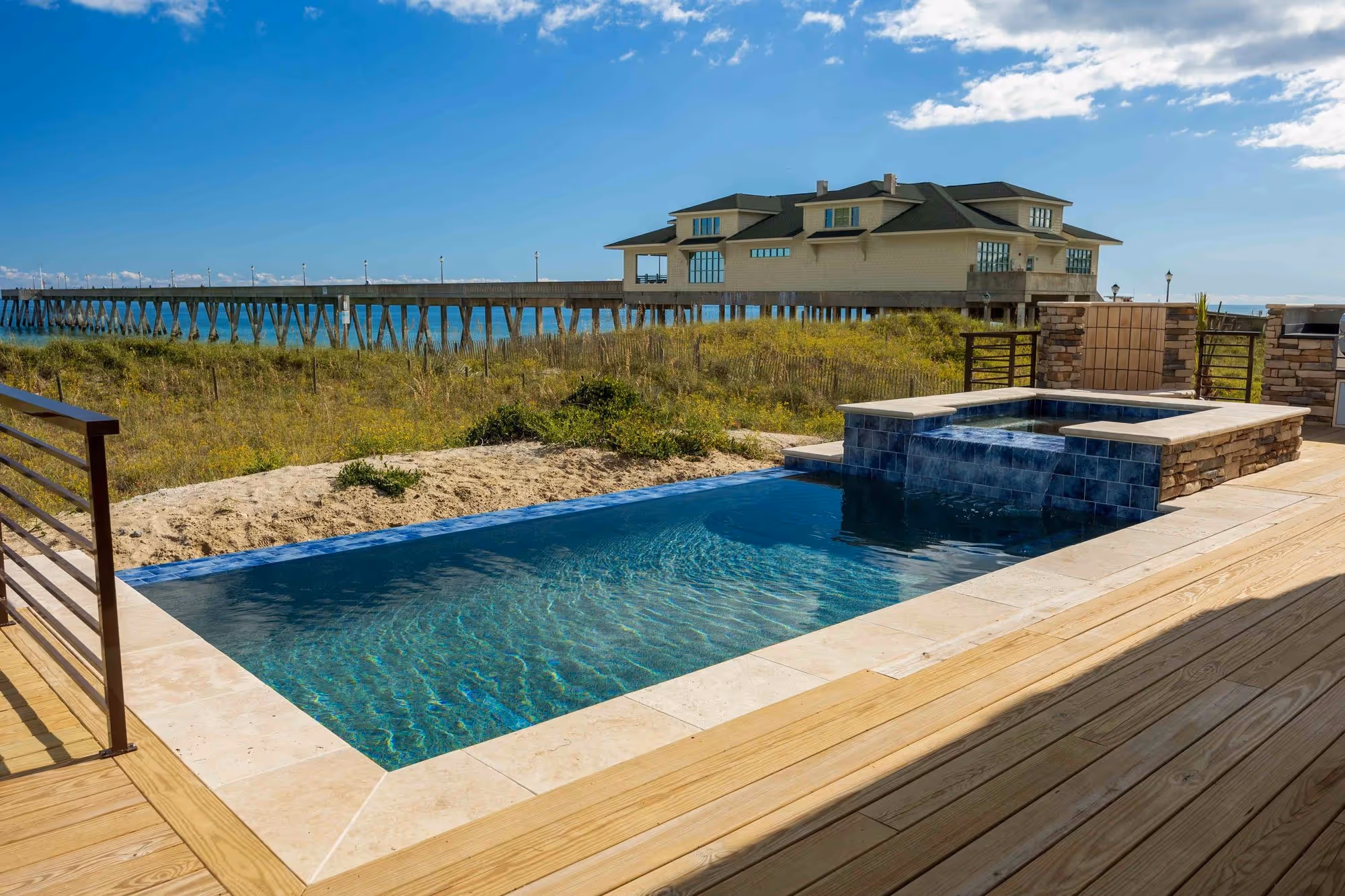 Custom Pool in Wrightsville Beach, NC